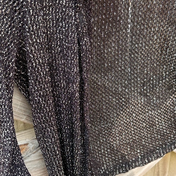 JS Collection black & silver cardigan - size [8] - Picture 3 of 5
